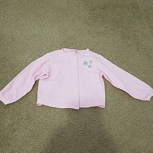 Pink cardigan
